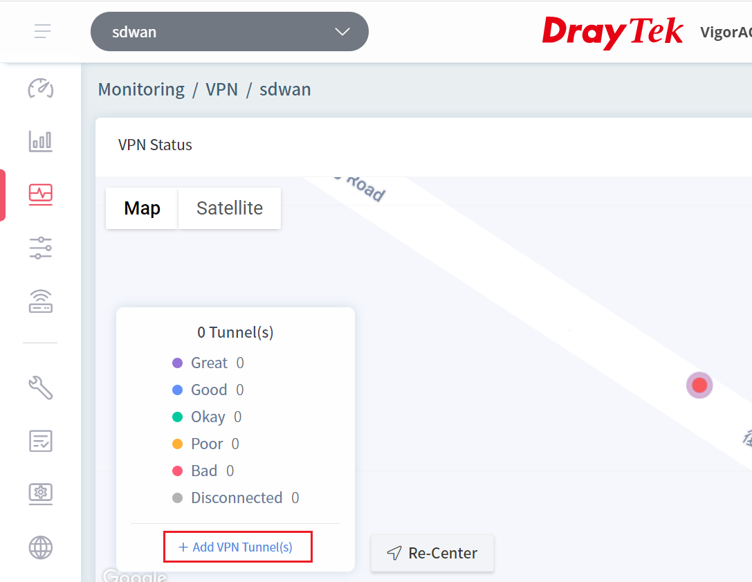 a screenshot of Add VPN Tunnel(s)